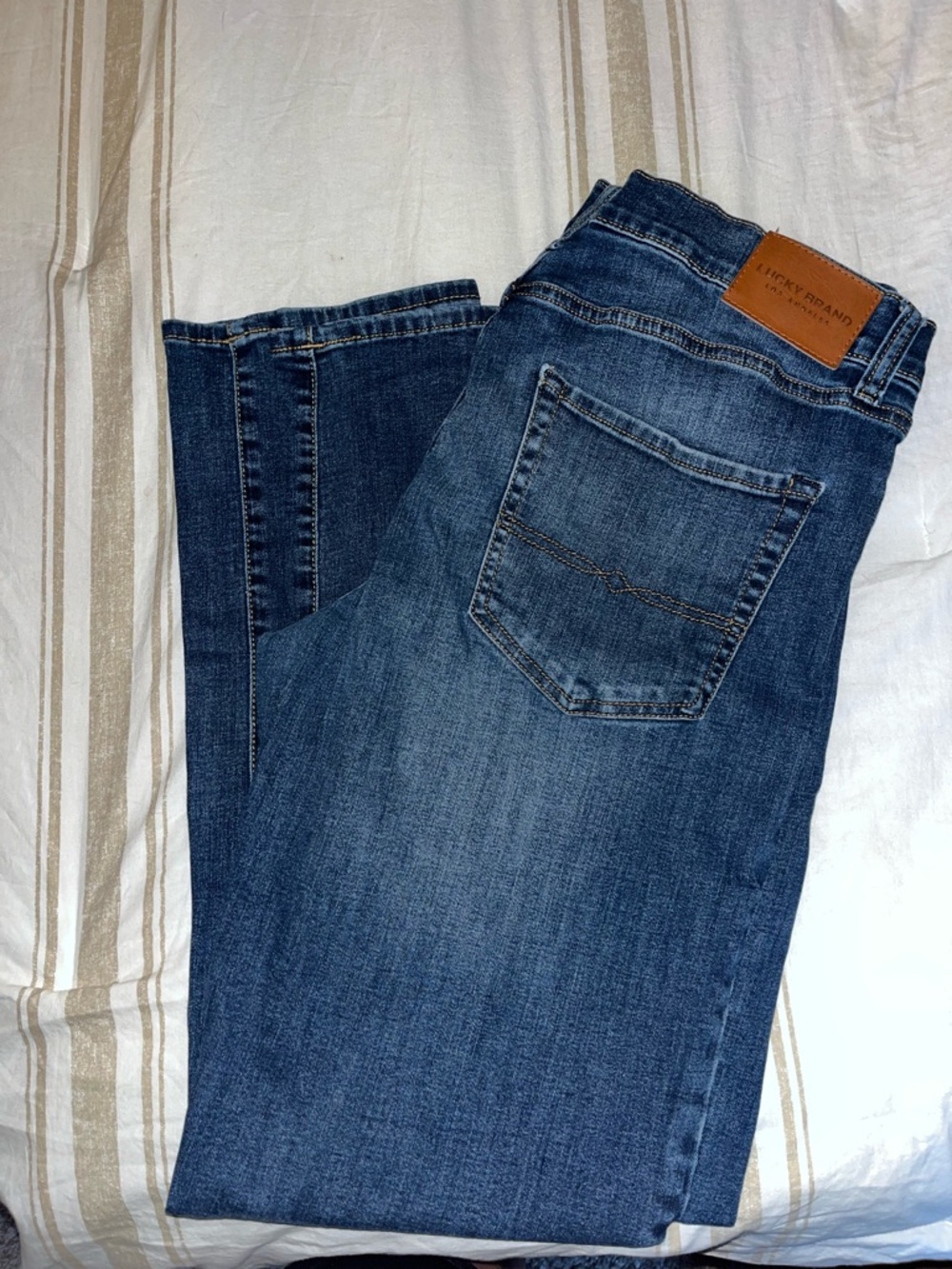 Lucky Brand Men's Medium Blue Slim Straight Jeans